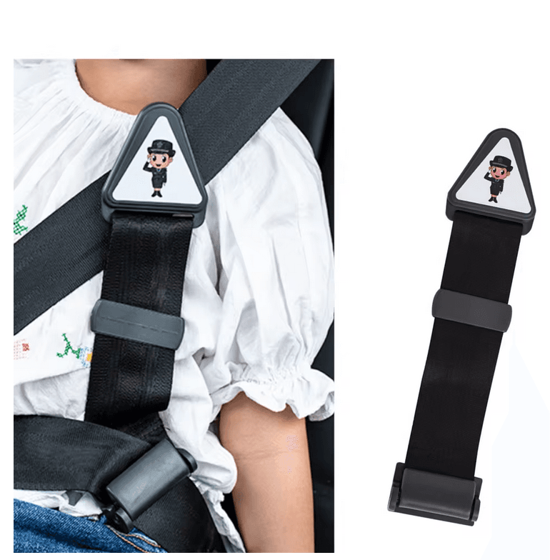 Regulator Pasów Bezpieczeństwa dla Dzieci do Samochodu – Uchwyt i Osłona na Ramię | Zapobiega Uciskowi i Poprawia Komfort Jazdy